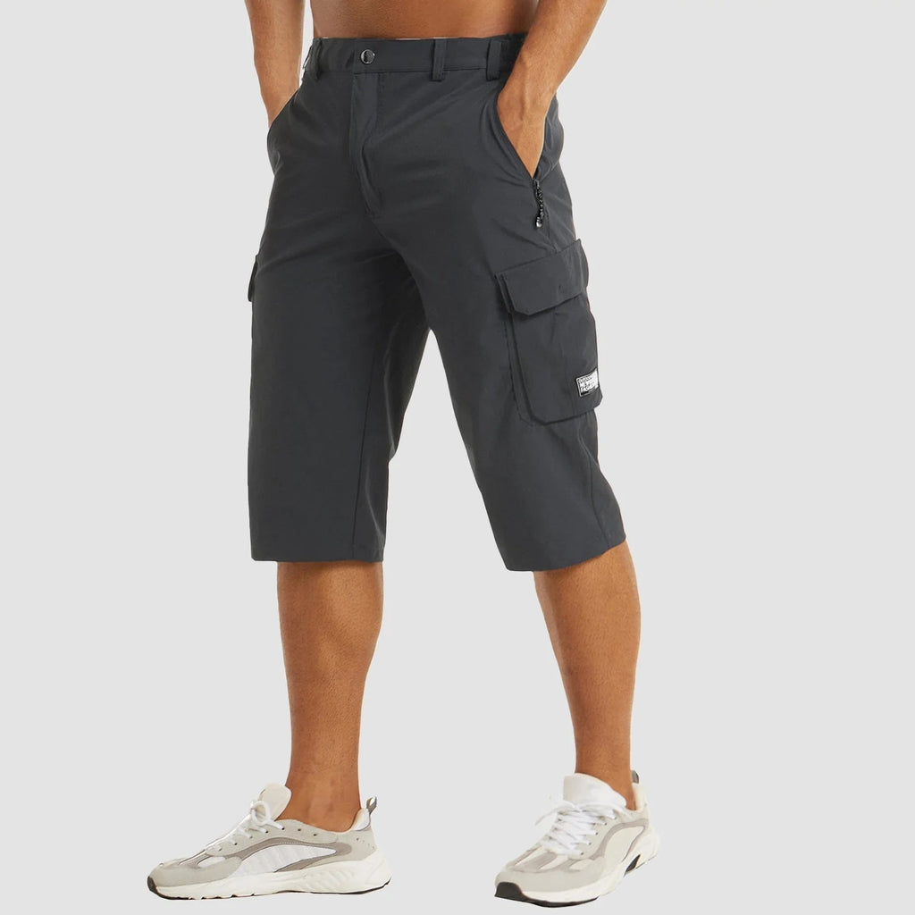 Herrshorts med Snabbtorkande Funktion och Cargofickor