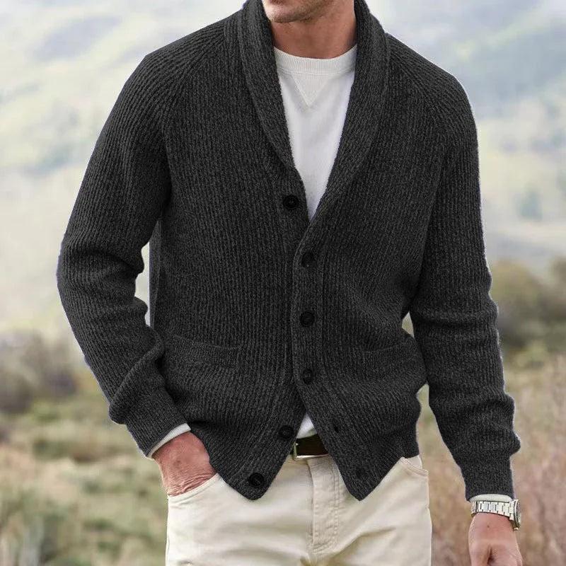 Alvar | Cardigan med knappar