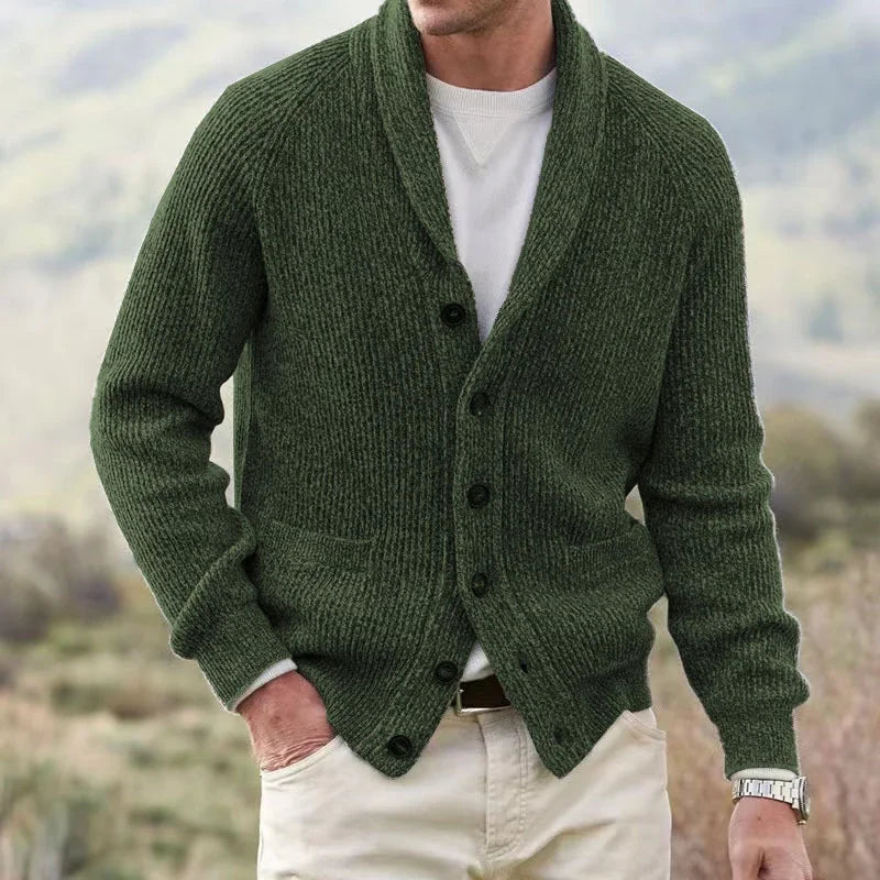 Alvar | Cardigan med knappar