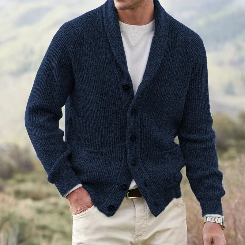 Alvar | Cardigan med knappar