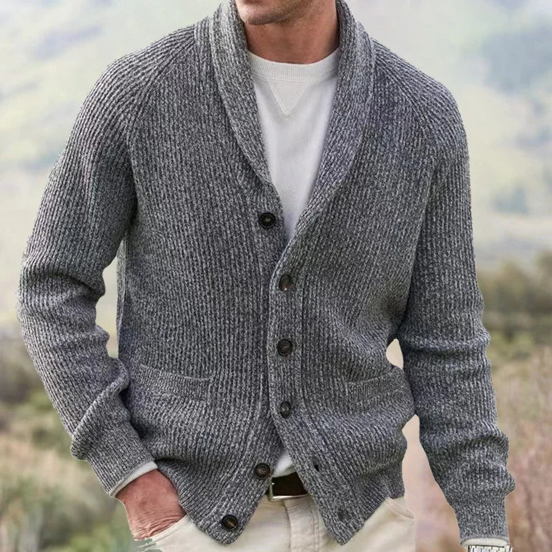 Alvar | Cardigan med knappar