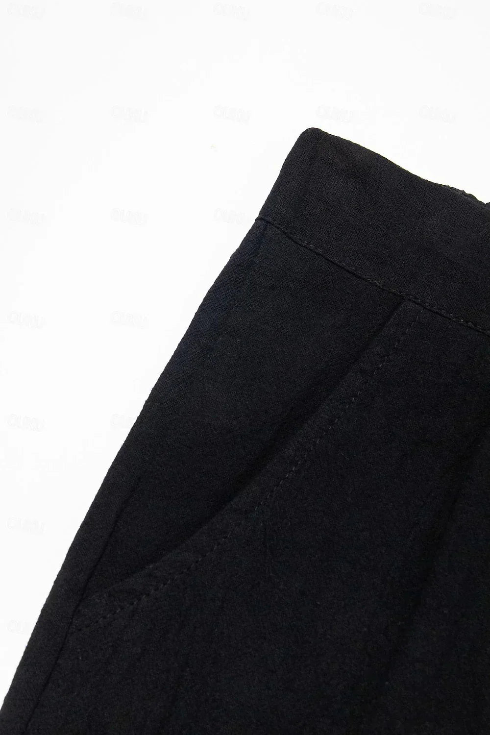 Stiliga linne- och bomullsshorts för herr – Milano