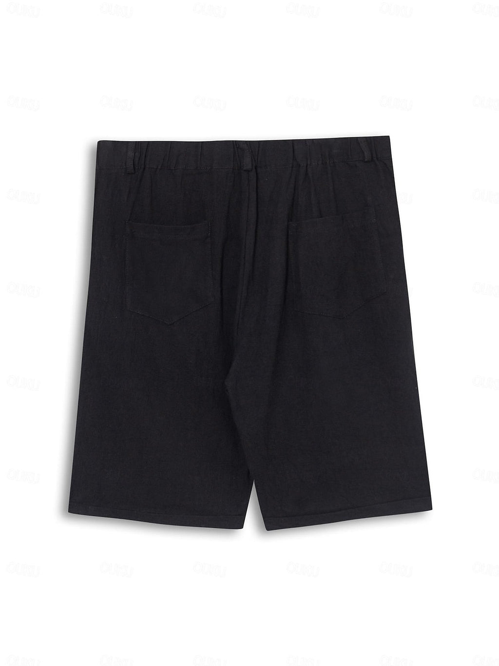 Stiliga linne- och bomullsshorts för herr – Milano