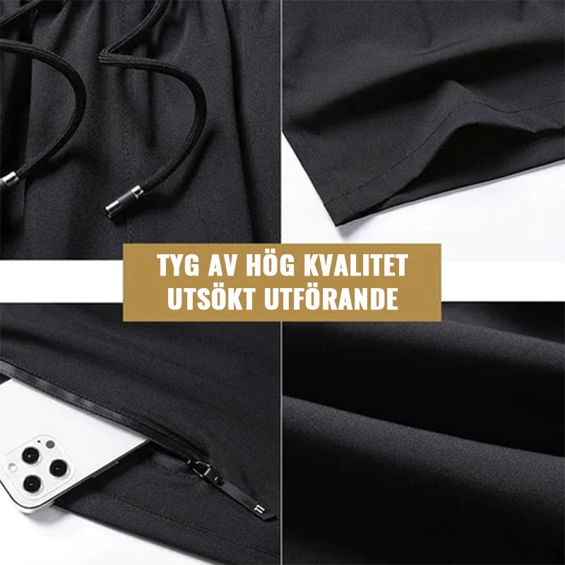 Mäns Snabbtorkande Lätta Träningsshorts