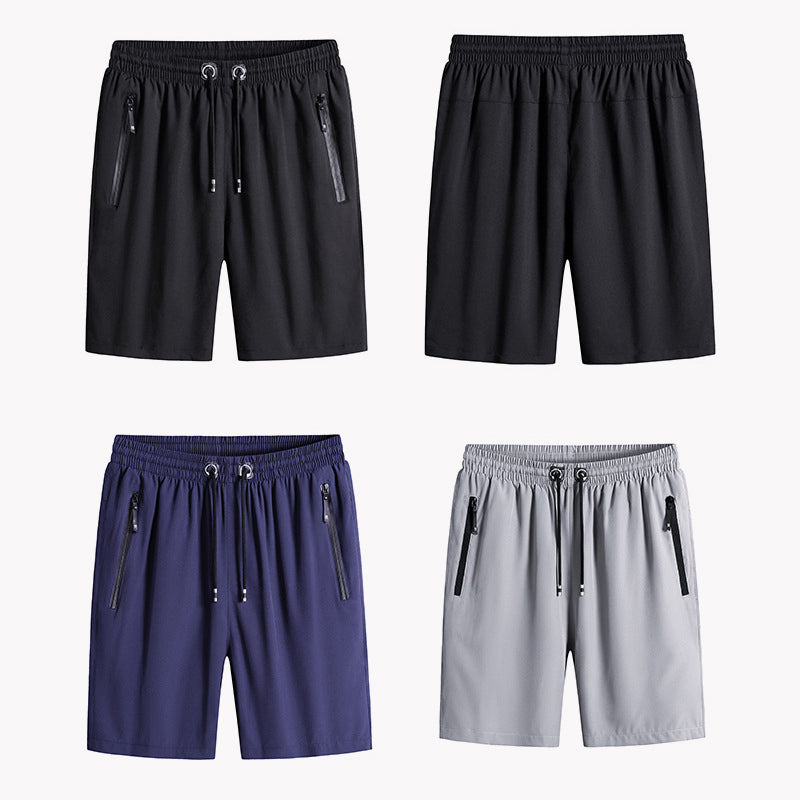 Mäns Snabbtorkande Lätta Träningsshorts