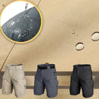 Mäns taktiska shorts lösa knälängd