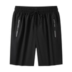 Mäns Bekväma Sommarmeshshorts med Fickor