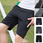 Mäns Bekväma Sommarmeshshorts med Fickor