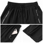 Mäns Bekväma Sommarmeshshorts med Fickor