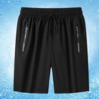 Mäns Bekväma Sommarmeshshorts med Fickor