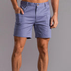 Herrar Utility-shorts i stretchbomullsmix – Finn